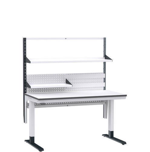 Puesto de trabajo industrial - Velar Prime - Forison - para laboratorio / para ensamblaje / de altura regulable