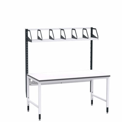 Puesto de empaque de altura regulable - Nova PackBase - Forison - de acero / de madera / modular