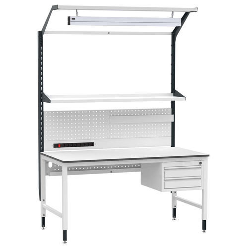 Puesto de trabajo industrial - Nova Ultra - Forison - para taller / reclinable / modular