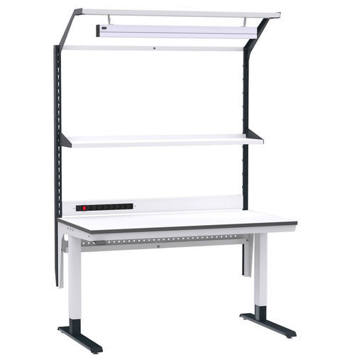 Puesto de trabajo para ensamblaje - Velar Max - Forison - ergonómico / modular / eléctrico