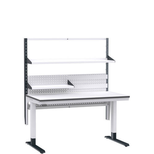 Puesto de trabajo industrial - Velar Prime - Forison - para laboratorio / de altura regulable / eléctrico