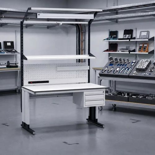 Banco de trabajo de acero - Summit Ultra - Forison - para ensamblaje / para taller / industrial