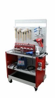 Carretilla de transporte - MWM Srl - de almacenamiento / de aluminio / 3 niveles