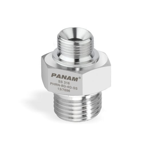 Racor hidráulico - Panam Valve - roscado / de tubo abocardado a 37° / BSP