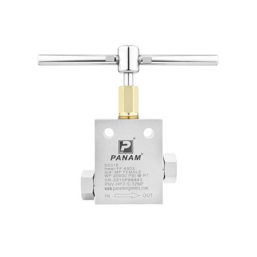 Válvula de aguja - PNV series - Panam Valve - de palanca / macho-hembra / hembra