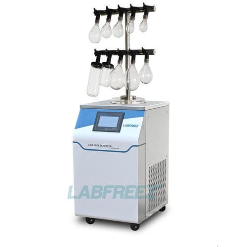 Liofilizador de laboratorio - FD-12-FT - Labfreez Instruments Group Co., Ltd - para la industria agroalimentaria / con calor eléctrico / de acero inoxidable
