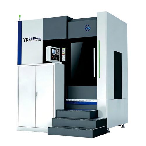 Fresadora de engranajes CNC - YK series - Meijin Machinery Equipment (Dalian) Co., Ltd. - vertical / para piezas de gran diámetro