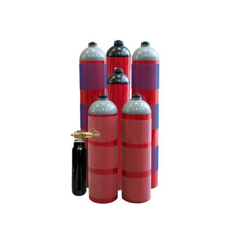 Botella de gas para la lucha contra incendios - UNIDET.EU - de nitrógeno / de CO2 / cilíndrica