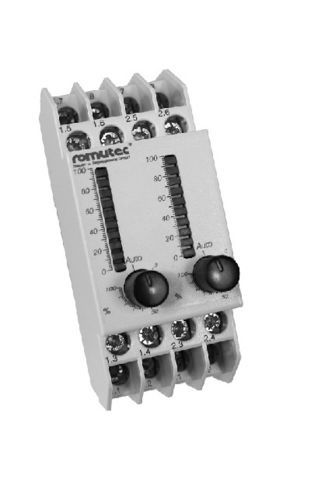 Módulo E/S analógico - 2 FE set - Romutec Steuer- u. Regelsysteme GmbH - RS-485 / Modbus RTU / en riel DIN