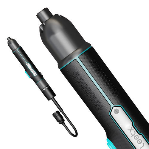 Atornilladora eléctrica con cable - EHS series - leetx - recta / con control de par / para máquinas automáticas