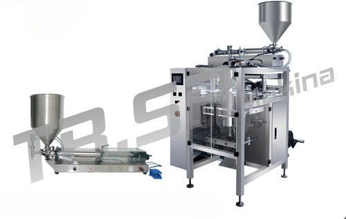 Llenadora automática - TR.SR Makina ith. ihr. San.ve Tic.Ltd.Şti., - para líquido viscoso / para líquido de alta viscosidad / para salsa