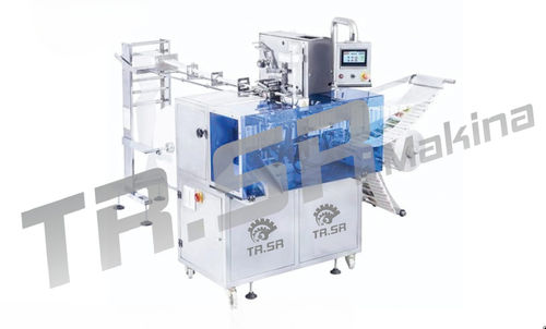 Máquina de embalaje servoaccionada - TR.SR Makina ith. ihr. San.ve Tic.Ltd.Şti., - para toallitas húmedas