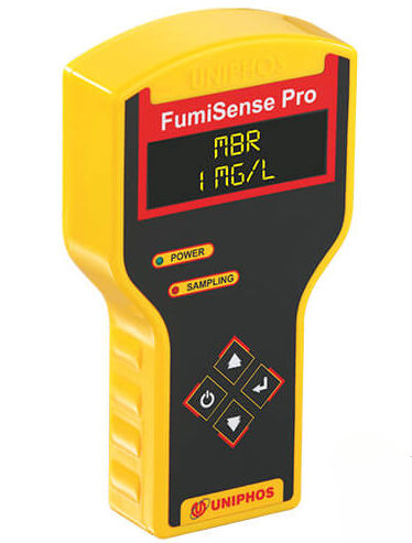 Monitor personal con registrador de datos - FumiSense Pro MBr- Lo - Uniphos Envirotronic Pvt. Ltd.