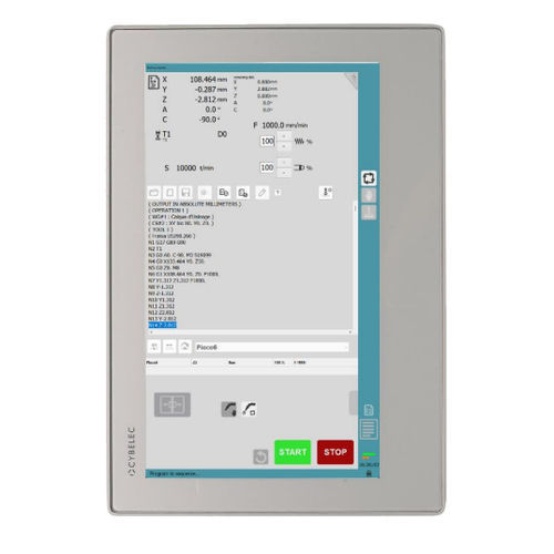 Control CNC multiaxial - VisiTouch - Infranor Group - con HMI integrada / táctil / basado en una arquitectura PC