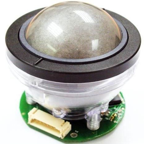 Trackball óptico - X50-860110- G - Cursor Controls - empotrable / 2 inch (50 mm) / de precisión