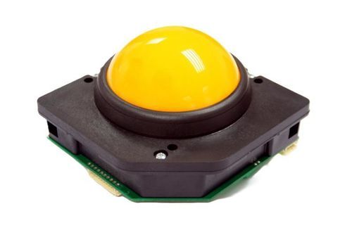 Trackball mecánico - P75 Standard - Cursor Controls - empotrable / de acero inoxidable / reforzado