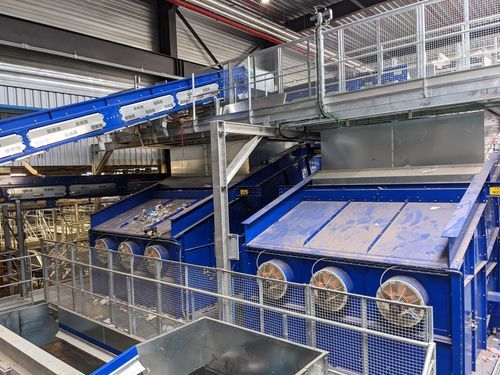 Separador de desechos - BAS - SWS - balístico / para la industria del reciclaje / de proceso