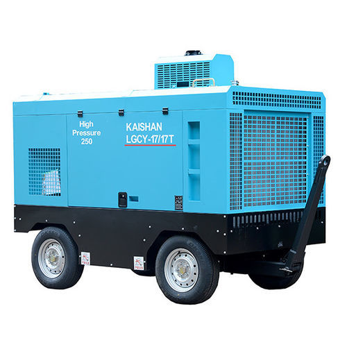 Compresor de tornillo - KAISHAN GROUP CO.,LTD. - de aire / con motor diésel / portátil