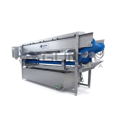 Escaldador para frutas y hortalizas - Günal Makina - para la industria alimentaria / de acero inoxidable / de banda