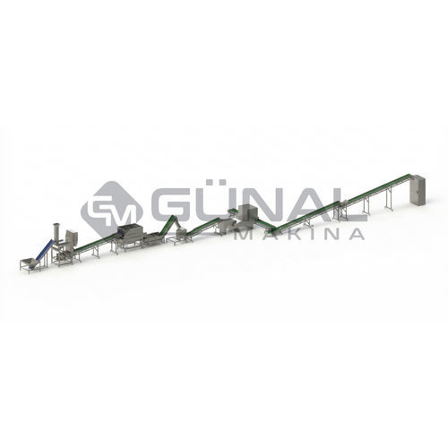 Línea de procesamiento de patatas - Günal Makina - hortalizas de raíz / para guisantes / de lavado