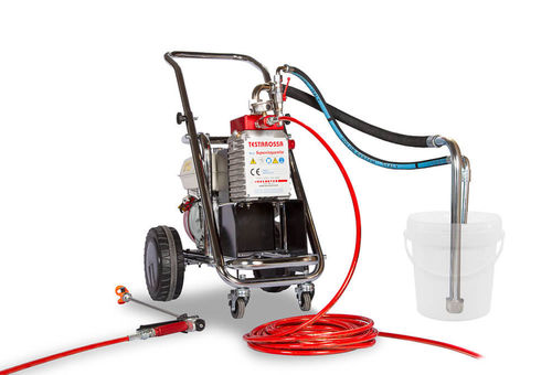 Pulverizador móvil - TR5000GAS - Tecnover s.n.c. di Ricotti e Cera - de pintura / de resinas / hidráulico