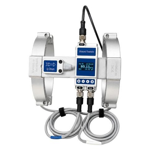 Caudalímetro de ultrasonido de tiempo de tránsito - BBUFM-S - Deep Minds Ultrasonic - volumétrico / para agua / para productos químicos