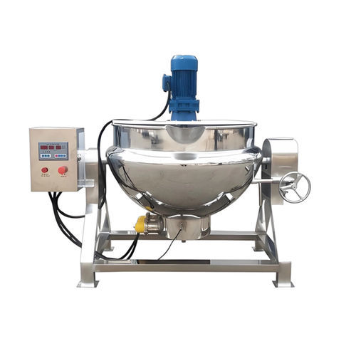 Marmita industrial para la industria alimentaria - DJC series - Zhucheng Jiapin Food Machinery Co., Ltd. - eléctrica / de doble vaina / de acero inoxidable