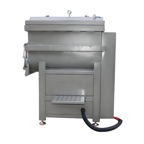Mezcladora de carne de vacío - BX series - Zhucheng Jiapin Food Machinery Co., Ltd. - de acero inoxidable