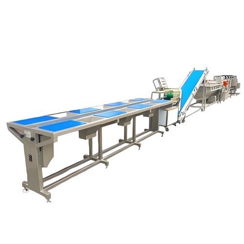 Línea de procesamiento de patatas - Zhucheng Jiapin Food Machinery Co., Ltd. - hortalizas de raíz / para verduras de hoja / para ensaladas