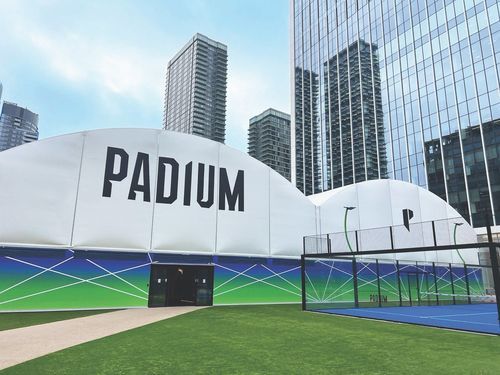 Cubierta para instalación deportiva - OKATENT, S.L - modular / desmontable / ignífuga