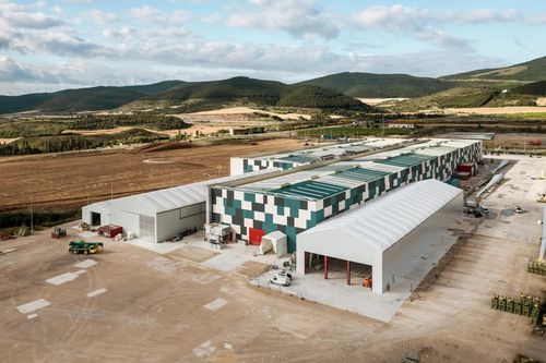 Hangar modular - OKATENT, S.L - industrial / de almacenamiento / para la logística