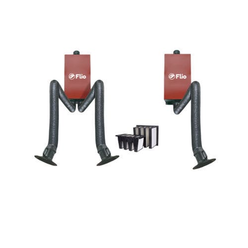 Extractor de humo estacionario - Airjet - MHK - FLIO Otomasyon Makina San. Tic. Ltd. Şti. - de soldadura / de cartucho / con brazo de extracción