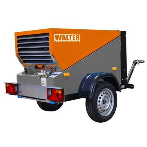 Compresor de tornillo - WMC 5,0 - Walter Kompressortechnik Polska Sp. z o. o. - de aire / con motor diésel / móvil