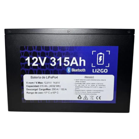 Batería LiFePO4 - 37033 - Li2Go - bloque / 12 V / para aplicaciones marinas