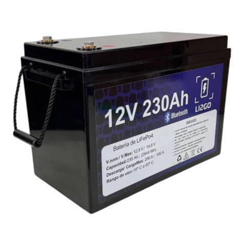 Batería LiFePO4 - 35706 - Li2Go - bloque / 12 V / para vehículo eléctrico