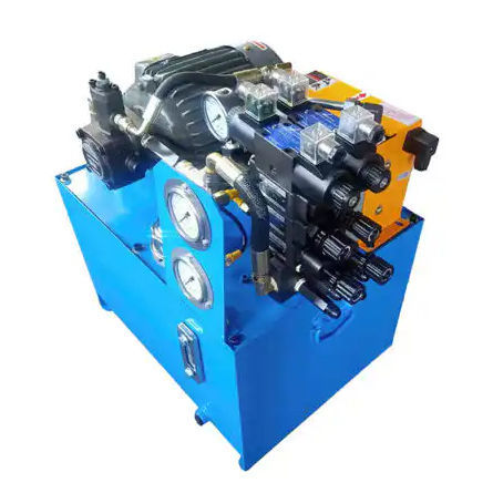 Grupo hidráulico con motor eléctrico - WUXI EAST AI MACHINERY CO., LTD - para aplicaciones industriales / compacto