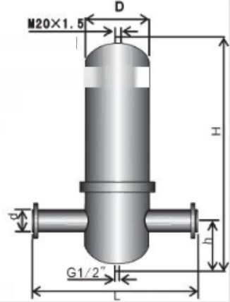 Filtro de gas - KPF series - Hangzhou Mairui Gas Engineering Equipment Co., Ltd - para aire / de membrana / de esterilización
