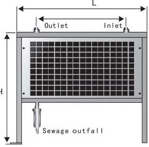 Refrigerador secundario de aire comprimido - KL series - Hangzhou Mairui Gas Engineering Equipment Co., Ltd - para compresor / para aire de procesos / para secador de aire