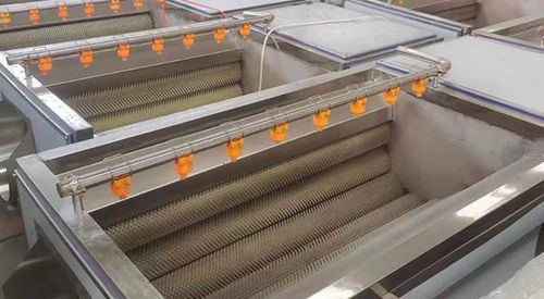 Lavadora de verduras - Henan Hongtu Machinery Manufacturing Co., Ltd. - para patatas / de tubérculos / de cepillo