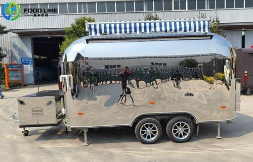 Remolque portamaquinaria - Airstream - Henan Hongtu Machinery Manufacturing Co., Ltd. - para productos alimentarios / de acoplamiento / modular