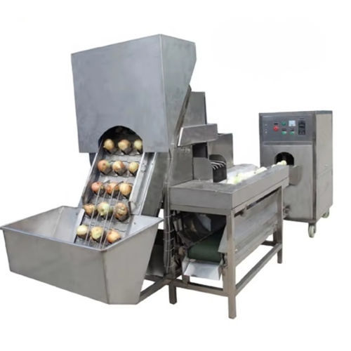 Peladora cebollas - FL-YB-3 - Henan Hongtu Machinery Manufacturing Co., Ltd. - de cuchillas / de rodillos / neumática