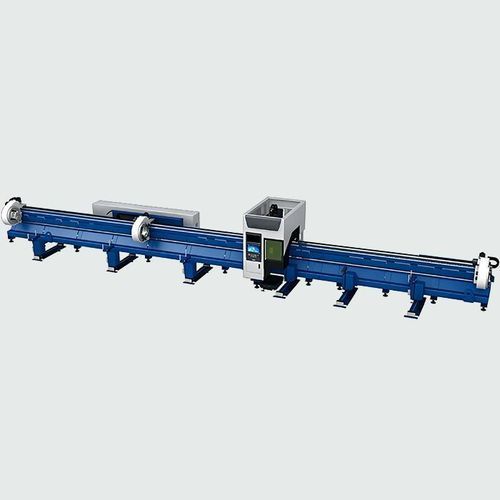 Máquina de corte láser - KCT12055T4 - Jinan Kafe CNC Machinery Co., Ltd. - para acero / de tubos / servoaccionada