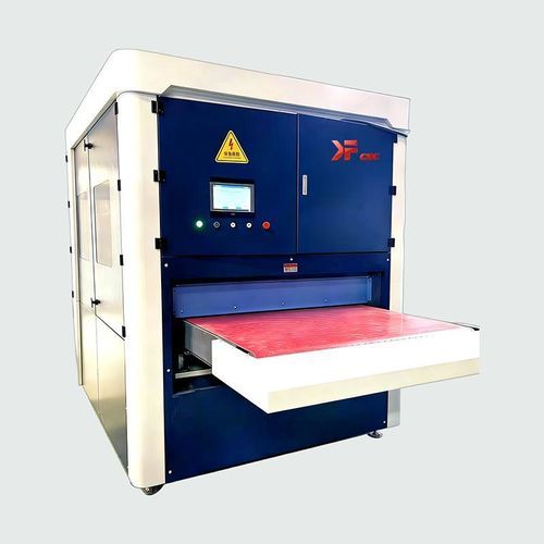 Desbarbadora de disco - KDR-1300/1600 - Jinan Kafe CNC Machinery Co., Ltd. - de estantería de ángulos / máquina pulidora / de deslagging