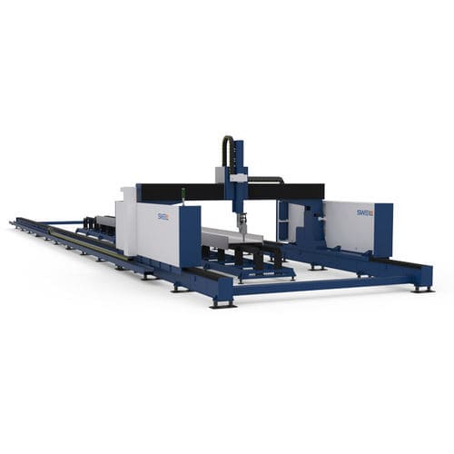 Máquina de corte láser - CGS - Changzhou SWEL Laser Technology Co., Ltd. - para metal / de perfiles / con software de contro