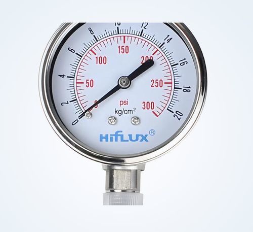 Manómetro de esfera - HIFLUX UK Ltd - de acero inoxidable