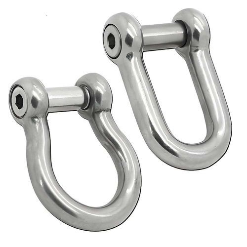 Grillete de elevación con cabezal móvil - Xintai Taida Mirso Co., LTD - con cerrojos y tuercas de seguridad / de tornillo / de acero inoxidable