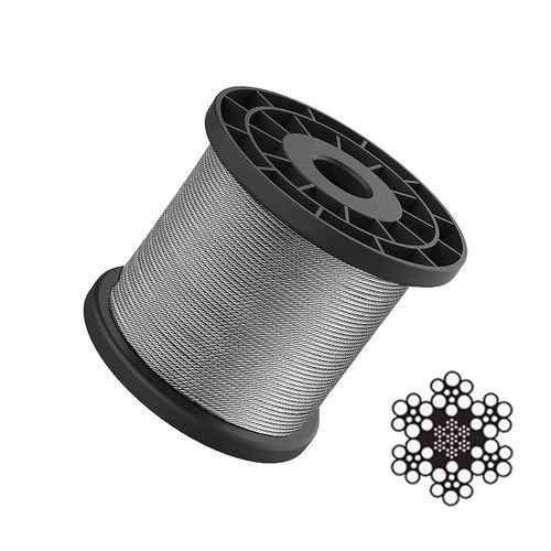 Cable metálico de acero - Xintai Taida Mirso Co., LTD - de acero inoxidable / de acero galvanizado / de acero zincado