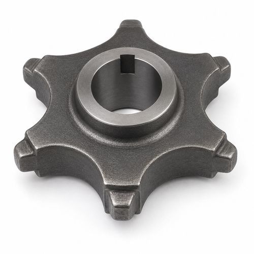 Piñón de cadenas - Xintai Taida Mirso Co., LTD - de dientes rectos / segmentado / de hierro fundido