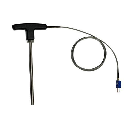 Sonda de temperatura termopar tipo T - TEK03L1650ARAN - Jemar Termometría S.L. - para laboratorio / a medida / con asidero