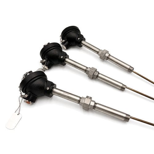 Sensor de temperatura RTD - RTD3H6L600NPT - Jemar Termometría S.L. - Pt100 / roscado / con cabeza de conexión